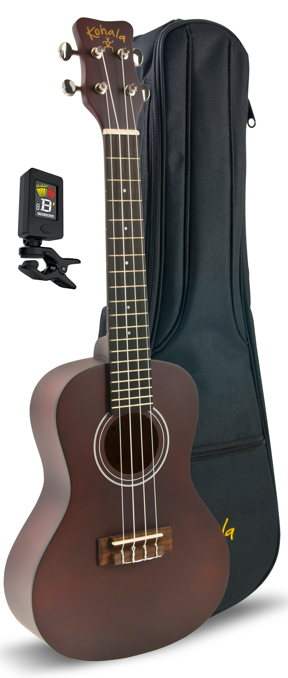 Kohala Concert Ukulele with Bag & Tuner - Music Rhapsody