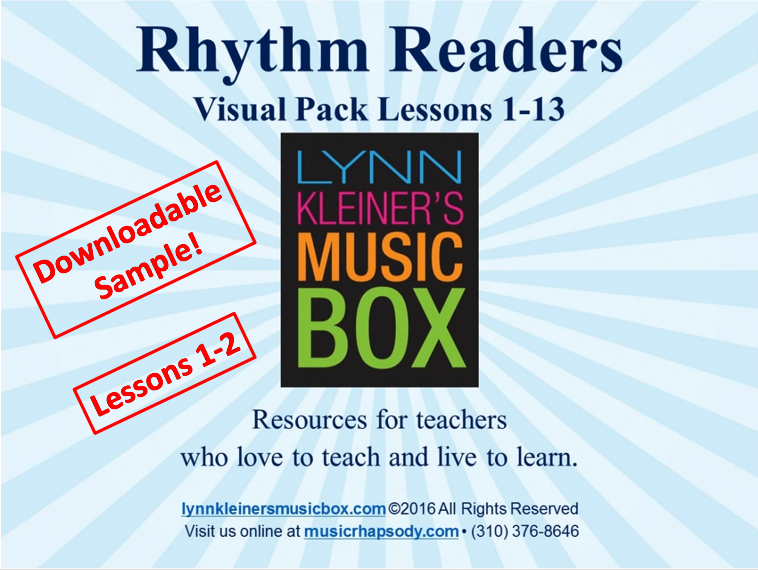 New Rhythm Readers PowerPoint Slides!