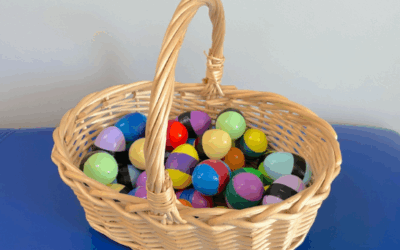 Colored Eggs, A PK Movement & Listening Lesson
