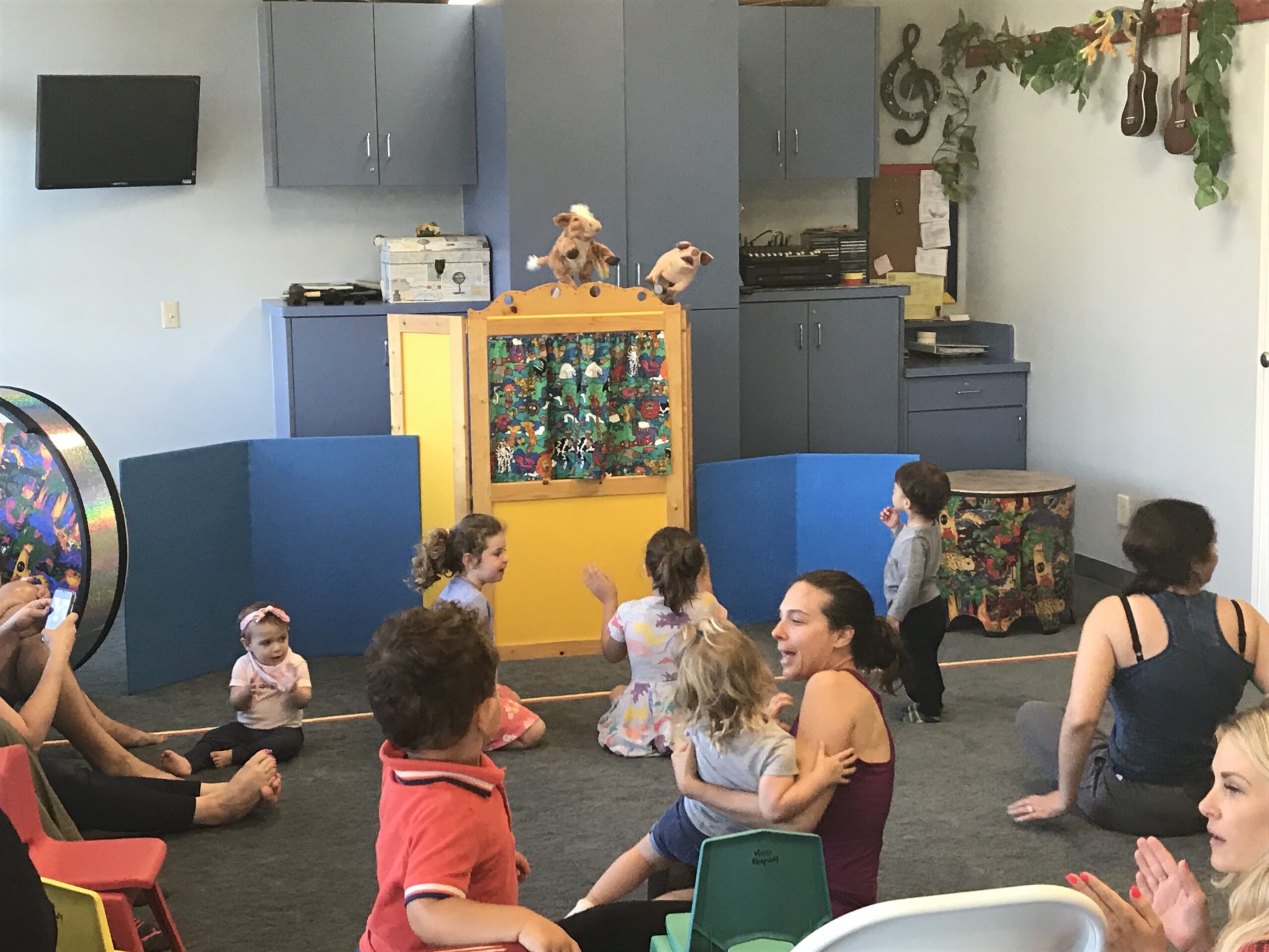 Puppet show for children